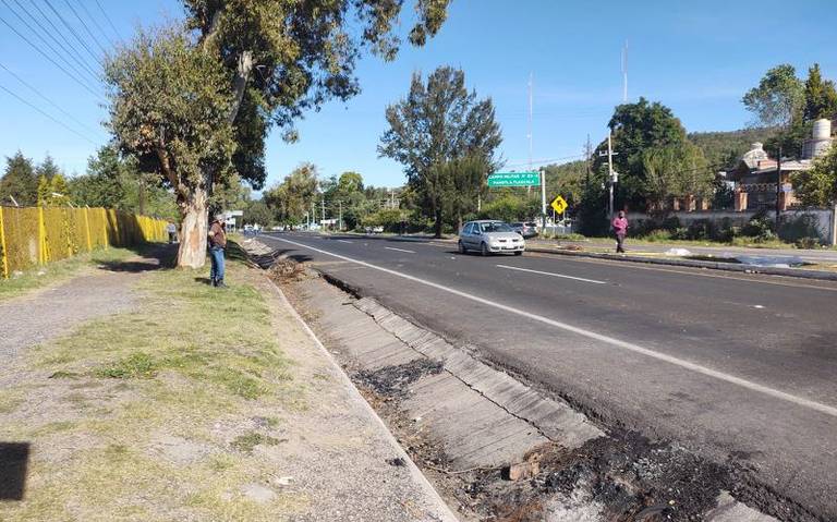 Por: Cortesía Se levanta el bloqueo de la carretera en Panotla.