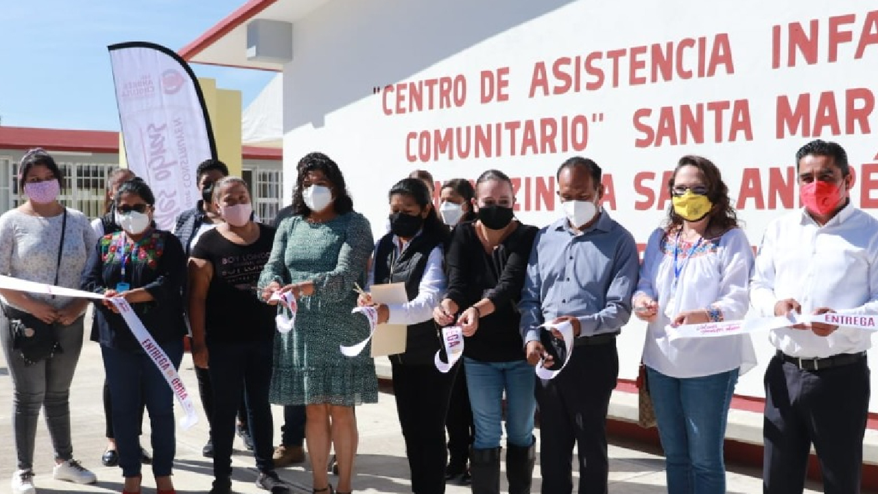 Por: Cortesía Ayuntamiento de San Andrés Cholula inaugura las nuevas instalaciones del CAIC de Tonanzintla