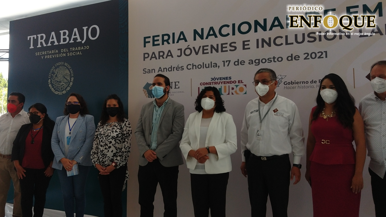 Por: Enfoque San Andrés Cholula acogió la Feria del Empleo para Jóvenes e Inclusión Laboral de Puebla