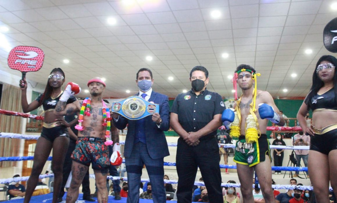 Por: Cortesía Tailandia en Tlaxcala, entregan cinturón a campeón nacional de Muay Thai