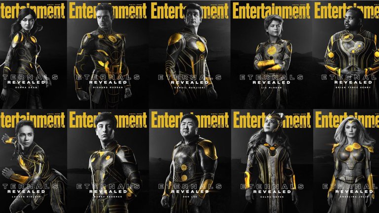 Por: Cortesía Salma Hayek aparece en portada para personajes de Marvel “The Eternals”
