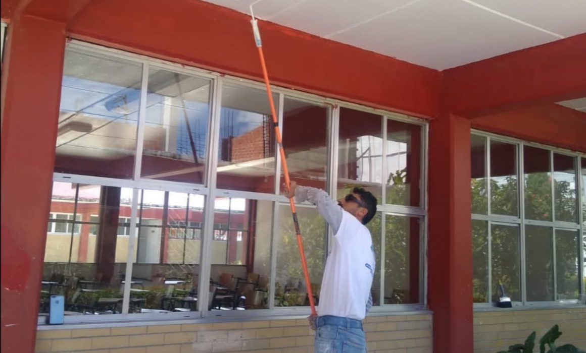 Por: Cortesía Trabajos de mantenimiento en planteles del Cobat