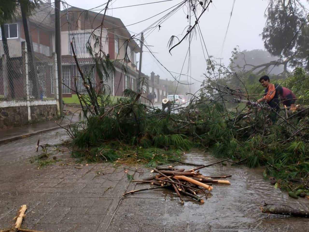 Por: Cortesía Ayuntamiento reporta saldo blanco tras paso del Huracán Grace