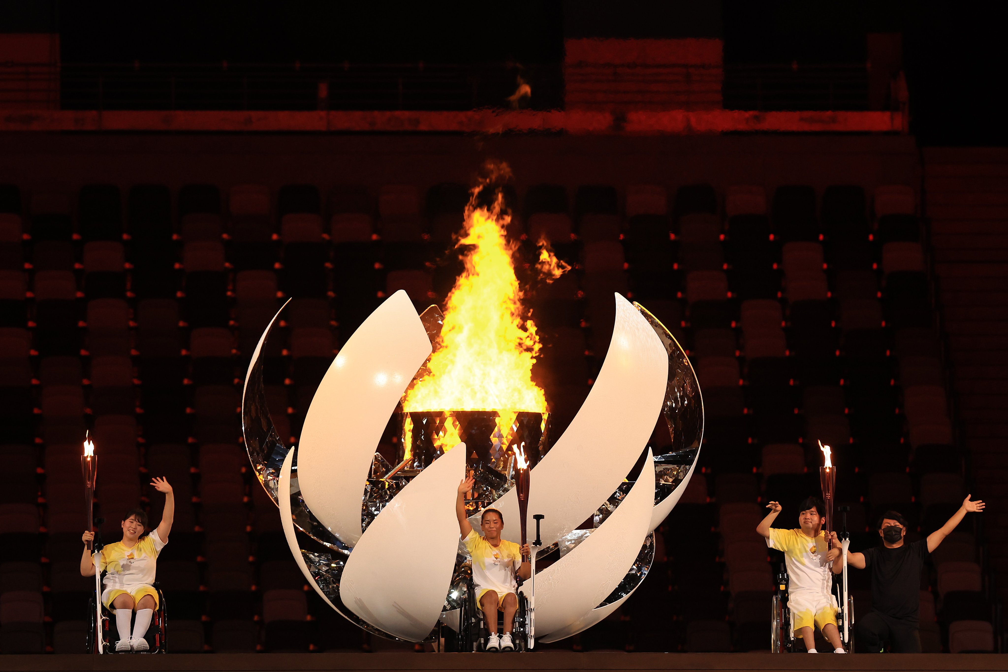 Por: Cortesía Con espectacular ceremonia, inauguran los Juegos Paralímpicos de Tokio 2020