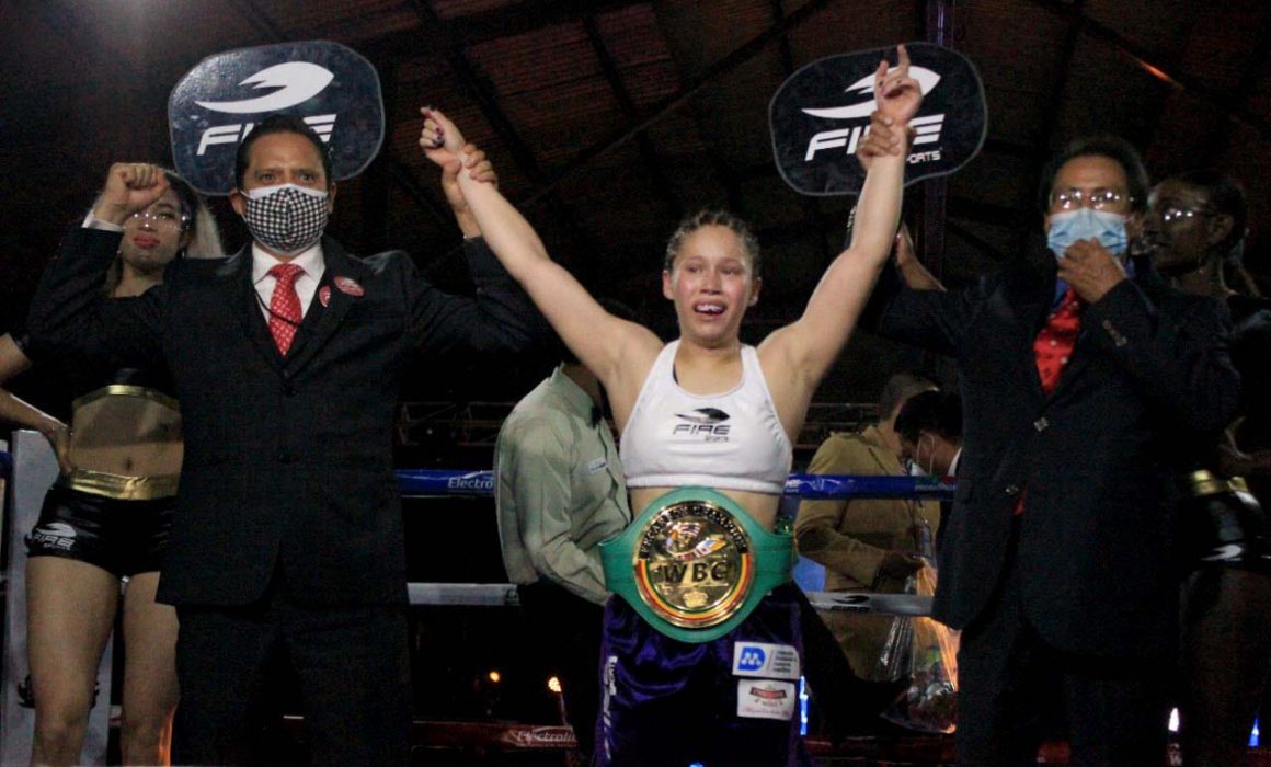 Por: Cortesía Logra pugilista mexicana nuevo título de campeona de boxeo