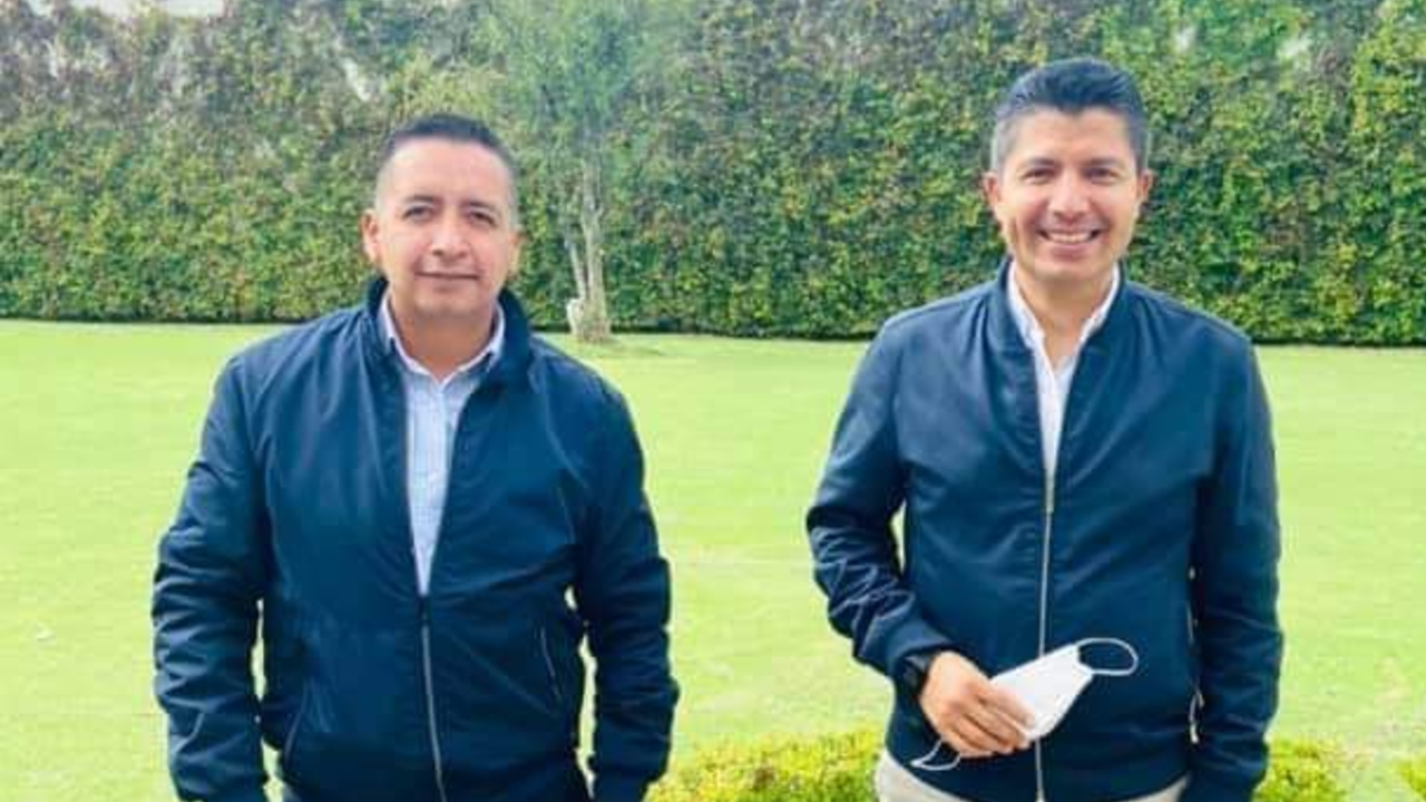 Por: Cortesía Edmundo Tlatehui y Eduardo Rivera determinan que existirá una colaboración entre San Andrés Cholula y Puebla Capital