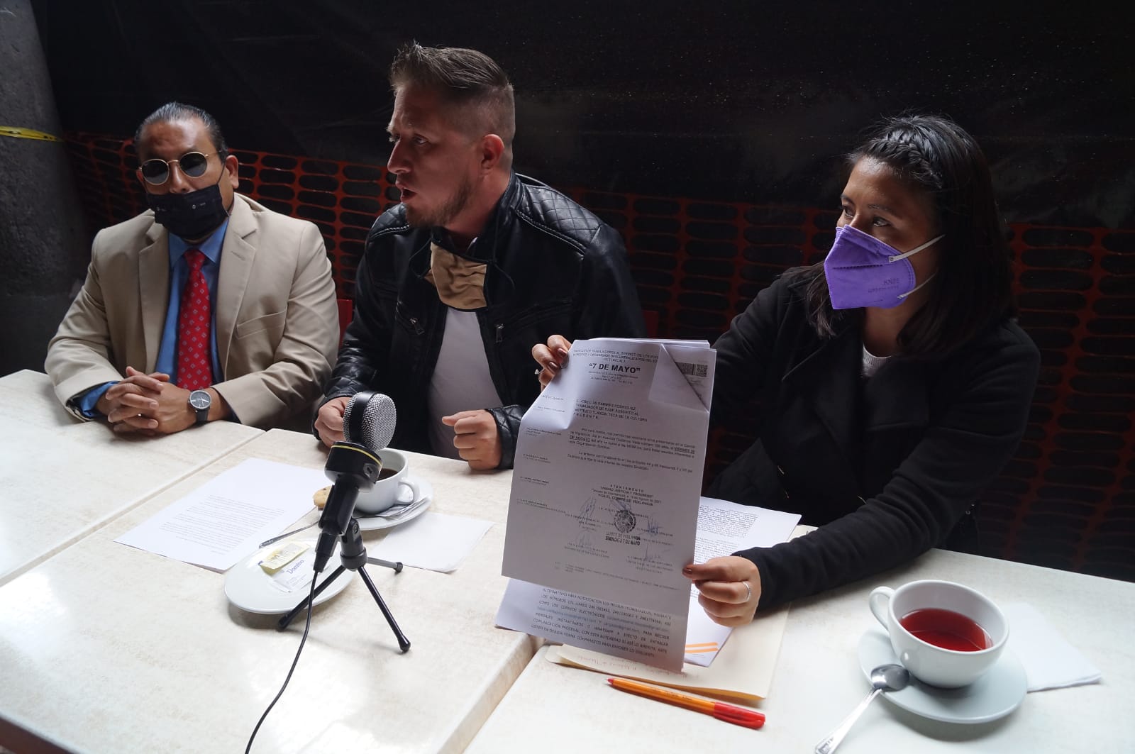 Por: Cortesía Denuncian en materia penal y laboral a líder de Sindicato 7 de mayo