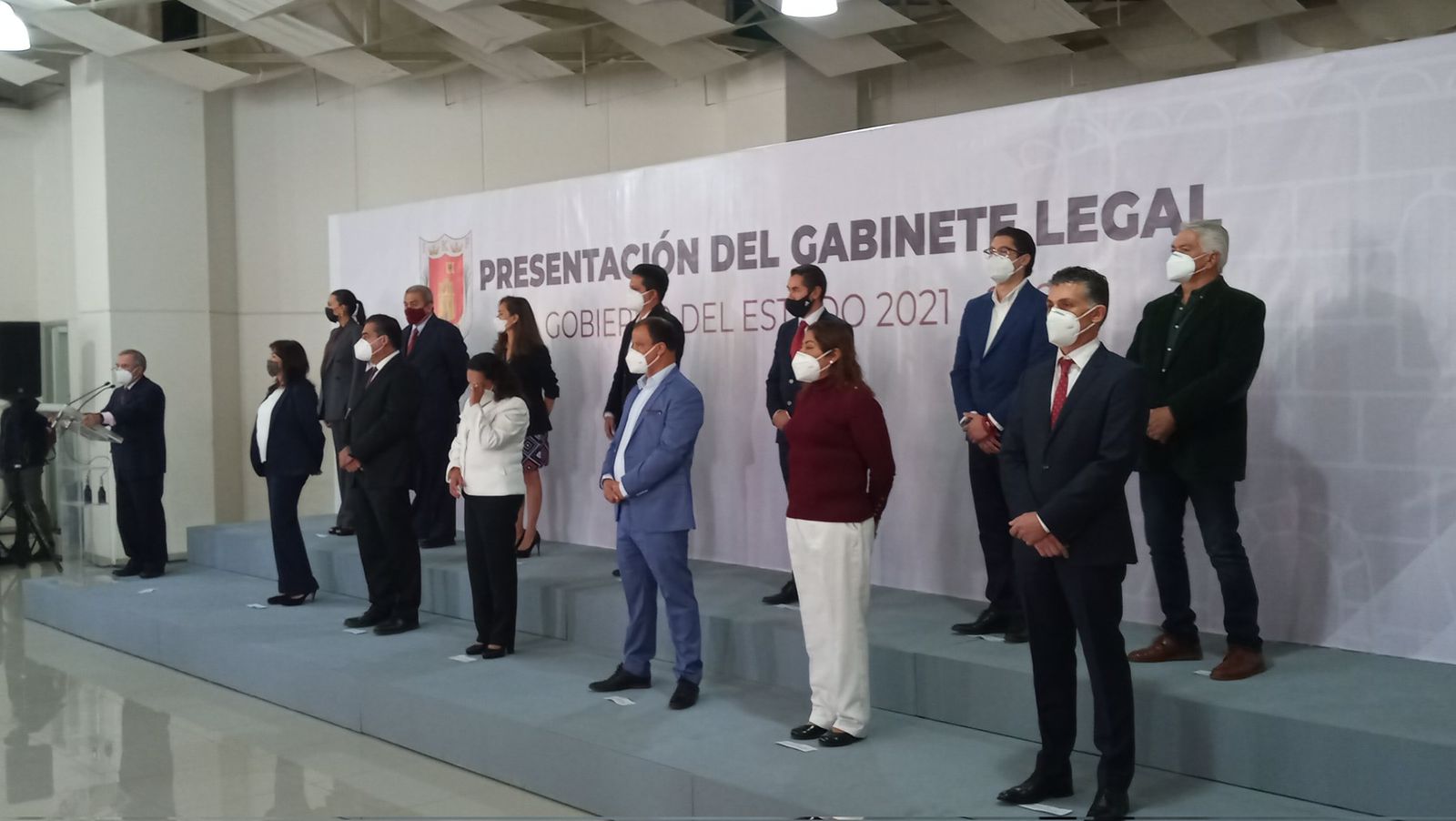 Por: Cortesía Presentan Gabinete Legal de la administración estatal 2021-2027
