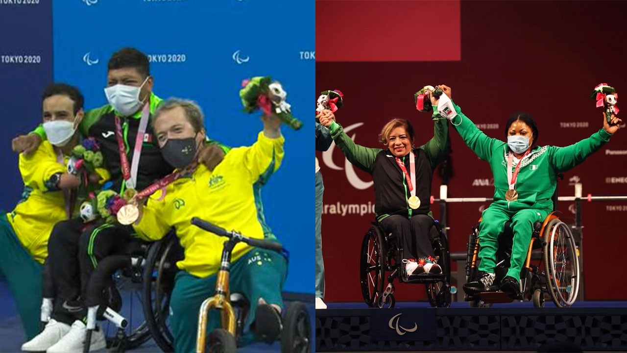 Por: Cortesía Por fin se cantó el himno de México en Tokio; cayeron dos oros en los Paralímpicos