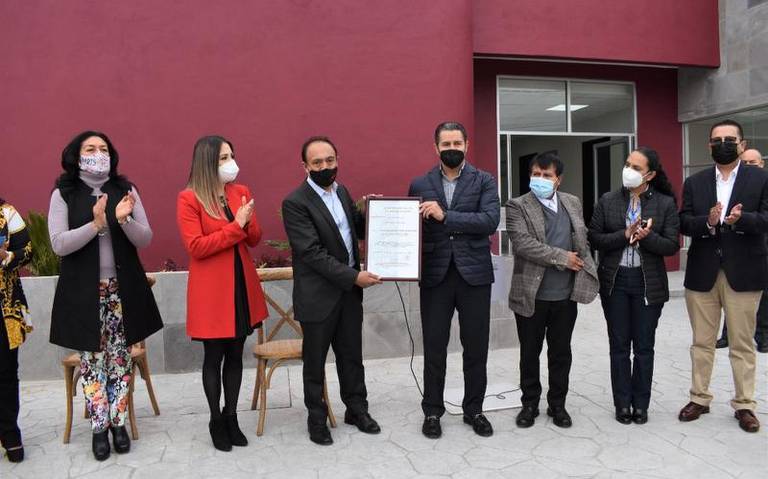 Ayuntamiento de Zacatelco termina labores entregando edificación de la Casa de Justicia.