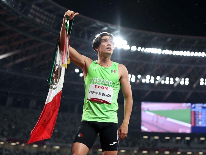 Por: Cortesía México se lleva la quinta medalla de oro en los juegos paralímpicos con José Rodolfo Chessani