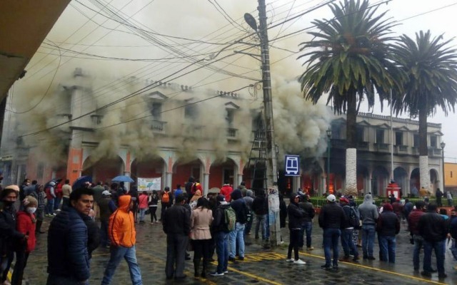 Foto: Cortesía Disturbios en Chignautla fueron motivados por intereses políticos, afirma Segob