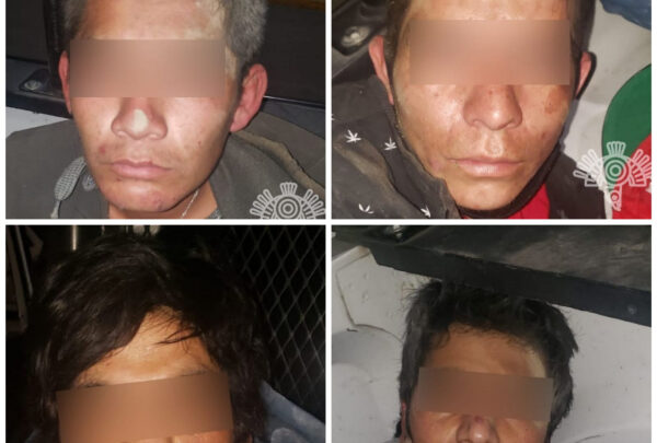 Por: Cortesía Por golpear a transeúnte detienen a cuatro sujetos