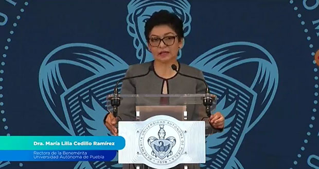 Por: Cortesía Lilia Cedillo promete estabilidad financiaría para la BUAPLilia Cedillo promete estabilidad financiaría para la BUAP