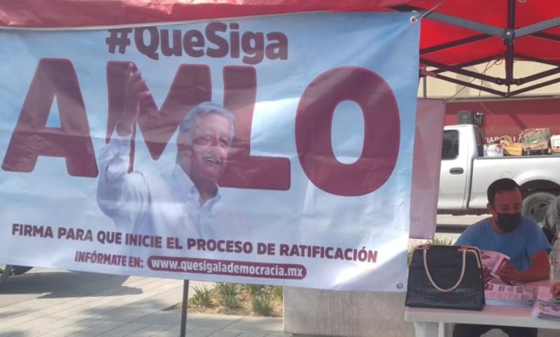 Por: Cortesía INE ordena retirar propaganda de INE ordena retirar propaganda de desinformación por utilizar la frase "ratificación" de mandatopor utilizar la frase "ratificación de mandato"