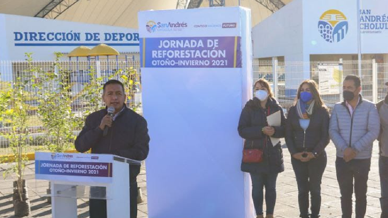 Por: Cortesía Edmundo Tlatehui asegura que las Jornadas de Reforestación se efectuarán durante toda la administración 2021-2024