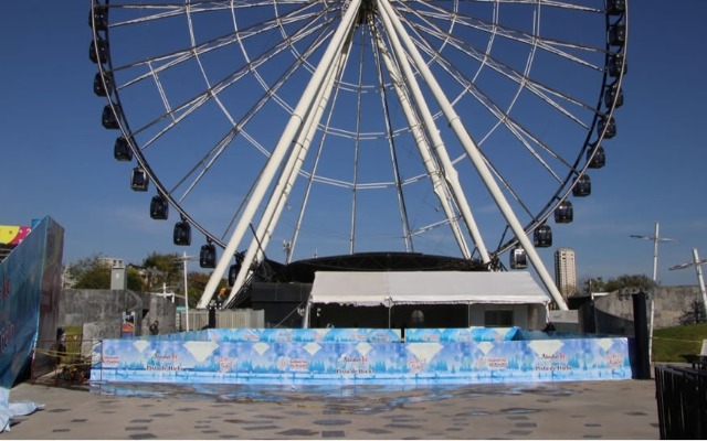 Por: Cortesía Retraso en la pista de hielo lo resolverá la empresa que la instala: Barbosa