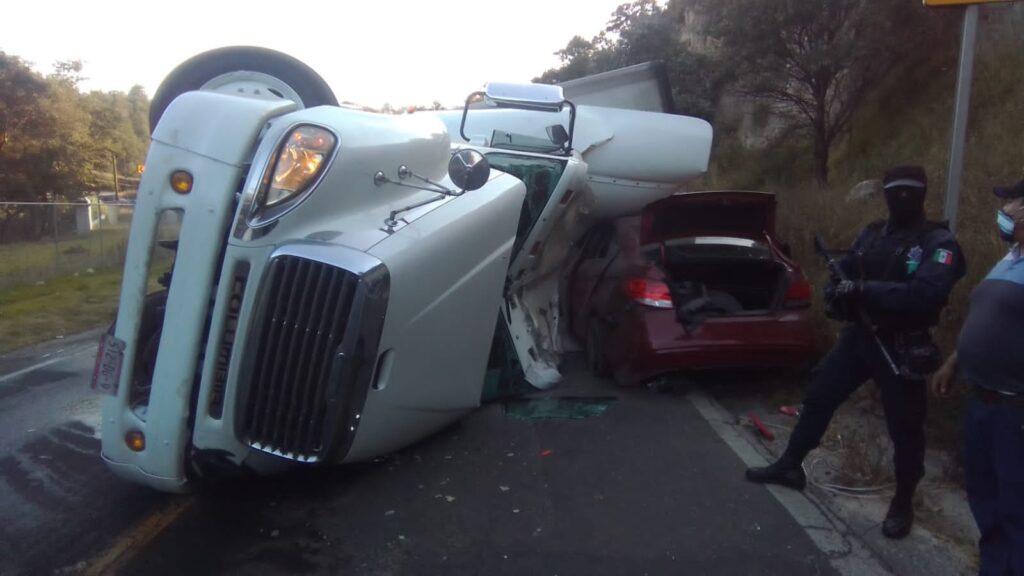 Por: Cortesía En 72 horas ocurrieron 7 percances viales en la México-Puebla dejando 5 víctimas mortales y más de 12 heridos