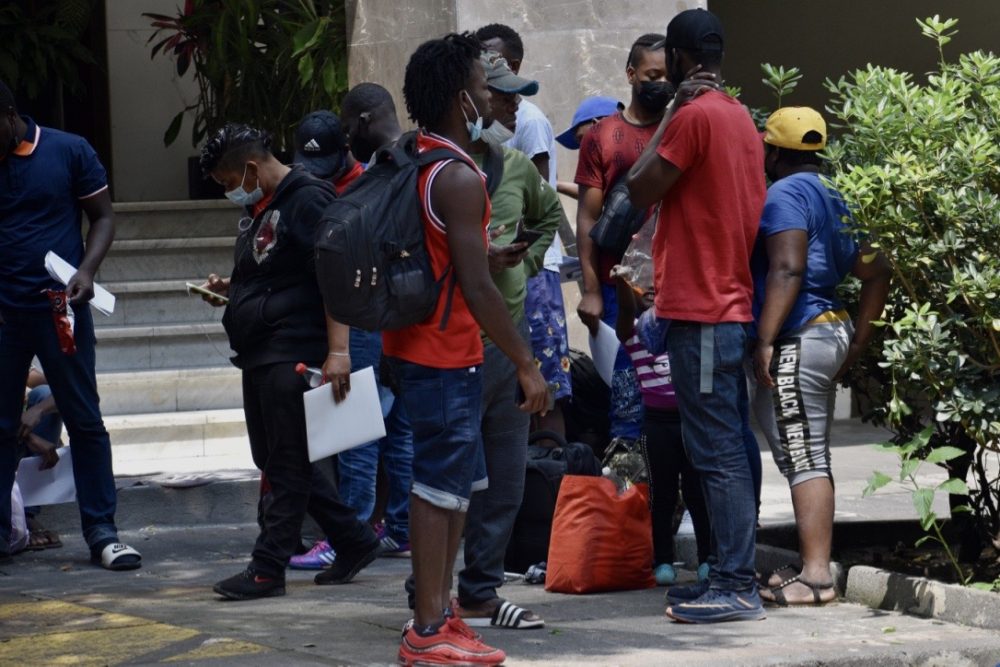 Por: Cortesía Ayuntamiento de Puebla da apoyo a caravana migrante