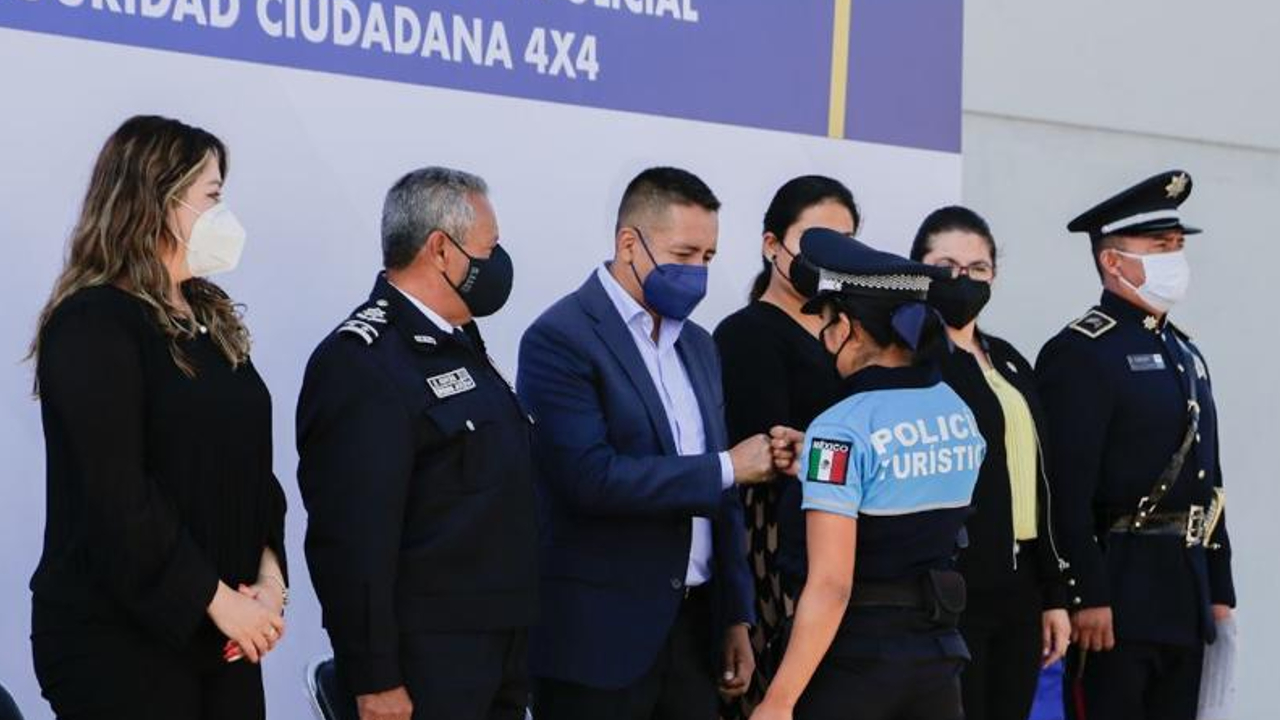 Por: Cortesía Ayuntamiento de San Andrés Cholula efectúa acciones para reforzar la seguridad del municipio
