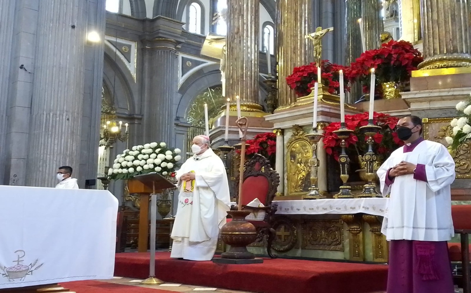 Por: Cortesía Arzobispo de Puebla ora por caravana migrante y 55 muertos en Chiapas