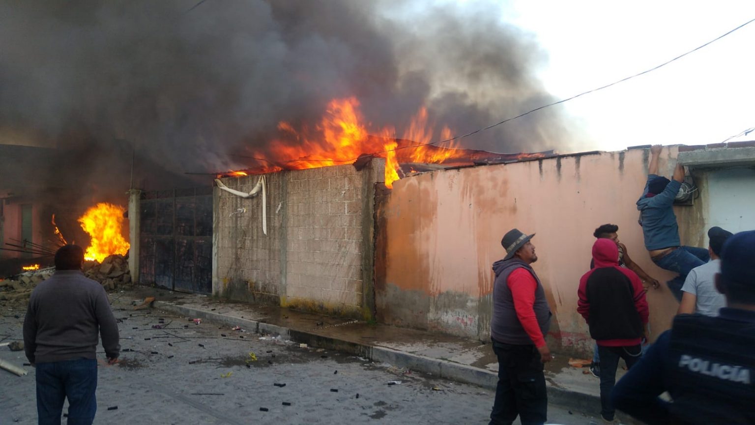 Por: Cortesía Atendió la CEPC explosión en domicilio deshabitado de Sanctórum