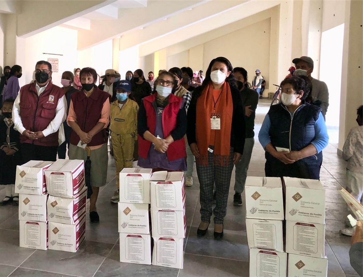 Por: Cortesía Entregará DIF Municipal de Acajete más de 3 mil despensas alimentarias