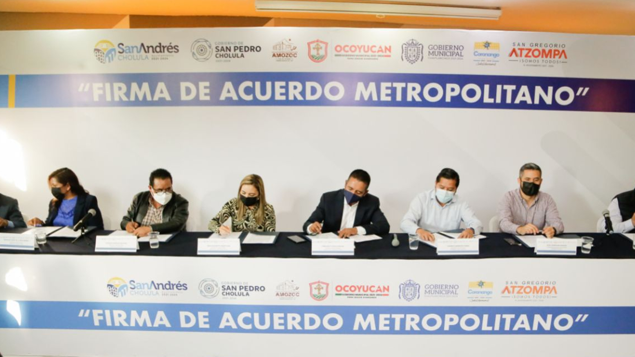 Por: Cortesía Presidentes Municipales de la Zona Conurbada firman Acuerdo de Planeación Metropolitana