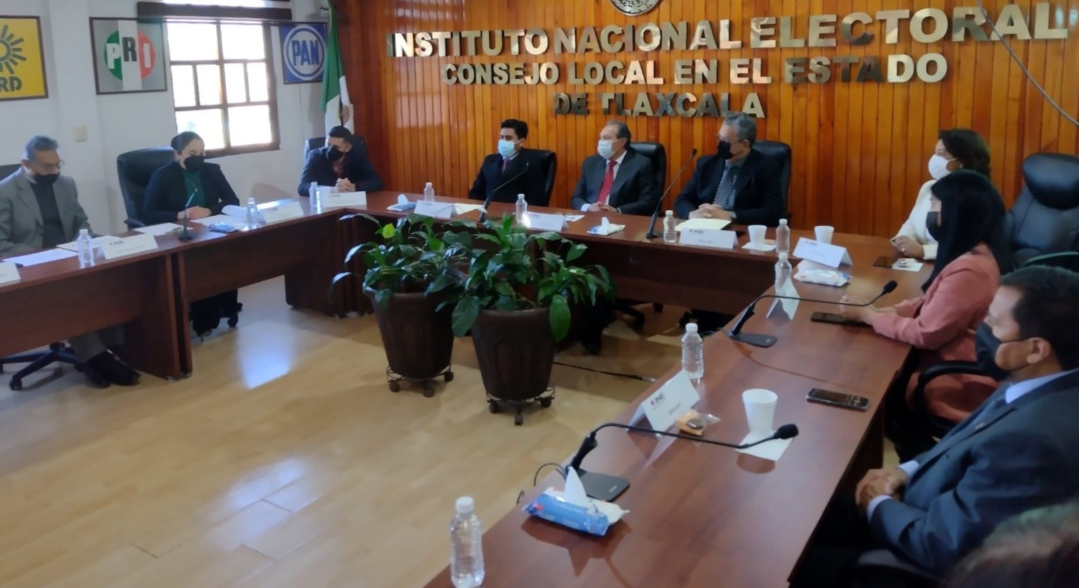 Por: Cortesía Entregó INE Tlaxcala resultados estatales preliminares de participación en la CIYJ 2021