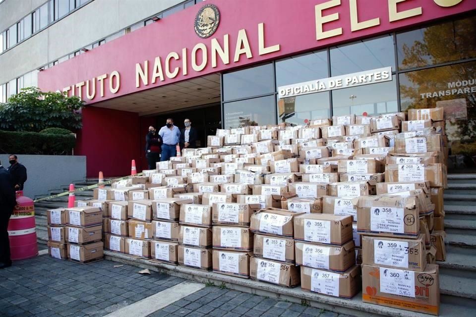 Por: Cortesía Detecta INE más de 71 mil firmas falsificadas para la revocación de mandato