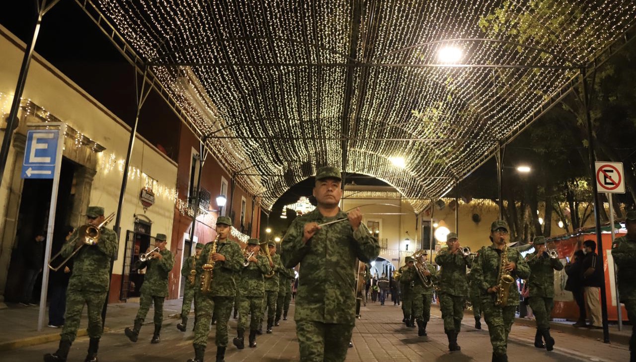 Por: Cortesía   En Tlaxcala SEDENA realiza concierto navideño