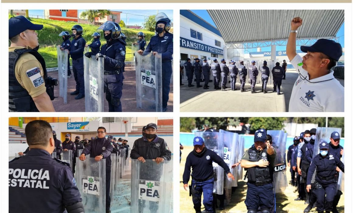La SSC mantiene capacitación para policías municipales