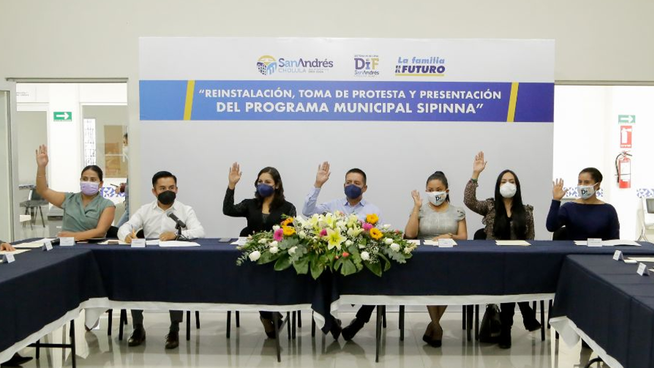 Por: Cortesía En San Andrés Cholula reinstalan el Programa Municipal SPINNA