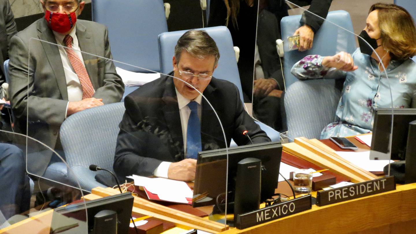 Por: Cortesía Consejo de seguridad de la ONU aprueba propuesta de México para frenar el tráfico de armas