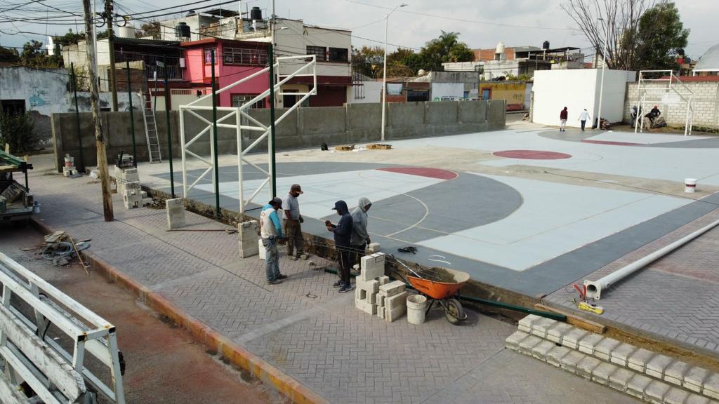 Por: Cortesía En menos de 100 días de gobierno, en Atlixco se entregará obra educativa y deportiva