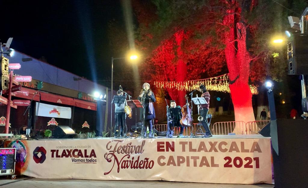Por: Cortesía Se activa la economía en Tlaxcala Capital con Festival Navideño y Expo Venta