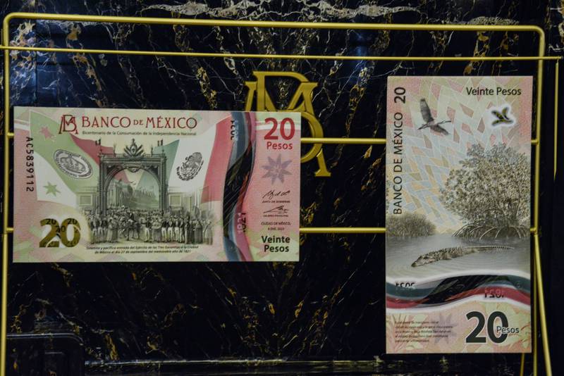 Por: Cortesía Gana billete de 20 pesos premio como uno de los mejores de América Latina