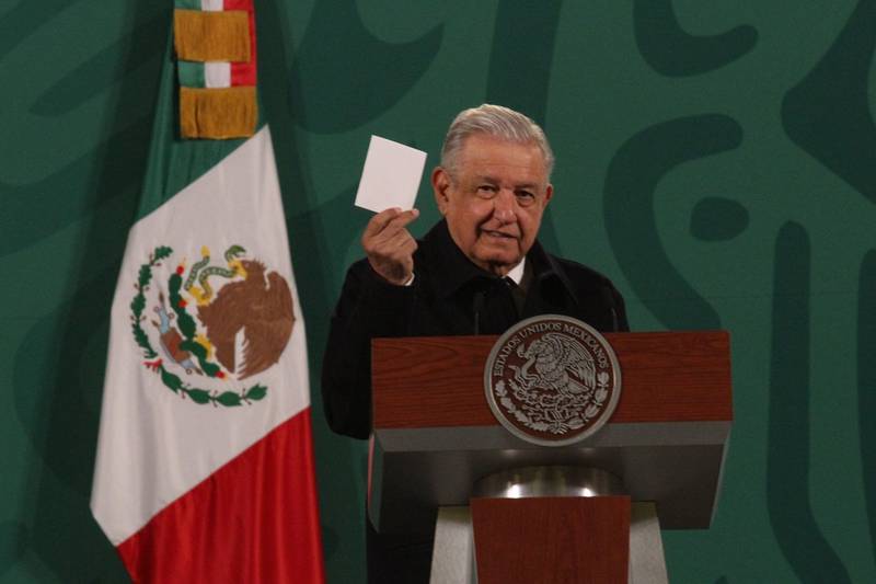Por: Cortesía Revocación de mandato: Se reunieron 10 millones de firmas y se sobrepasó lo que dice la ley, dice AMLO