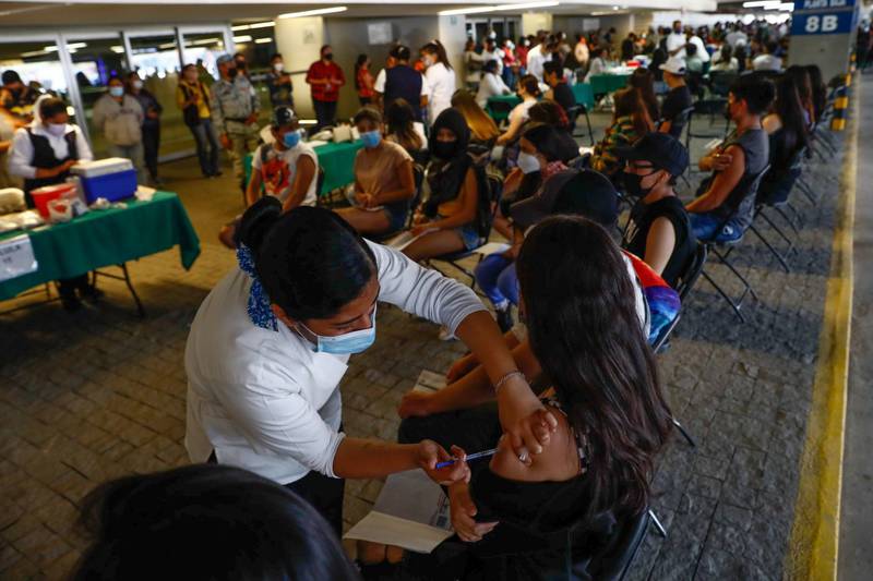 Por: Cortesía México aplica 37,650 nuevas dosis de vacunas COVID; van 148.5 millones