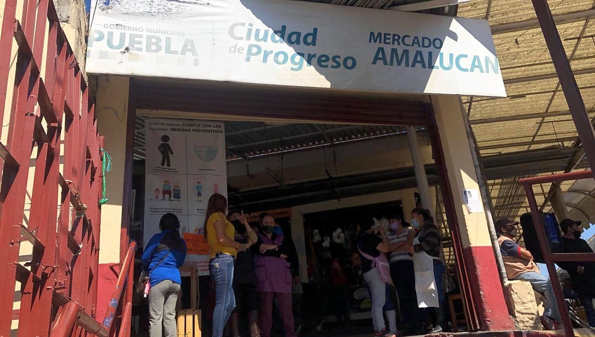 Por: Cortesía En primer semestre del 2022 se retomarán obras del mercado Amalucan