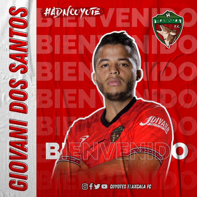 Por: Cortesía Coyotes de Tlaxcala anuncia el fichaje de Giovani Dos Santos