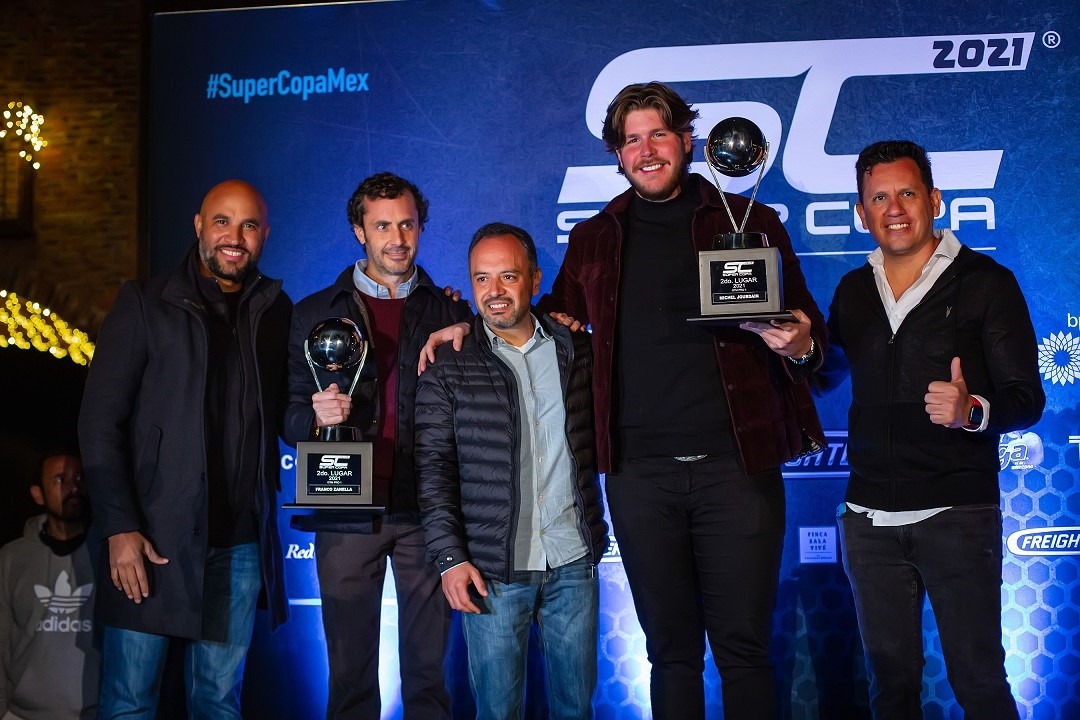 Por: Cortesía Los poblanos Franco y Santos Zanella fueron premiados tras gran 2021 en la Súper Copa
