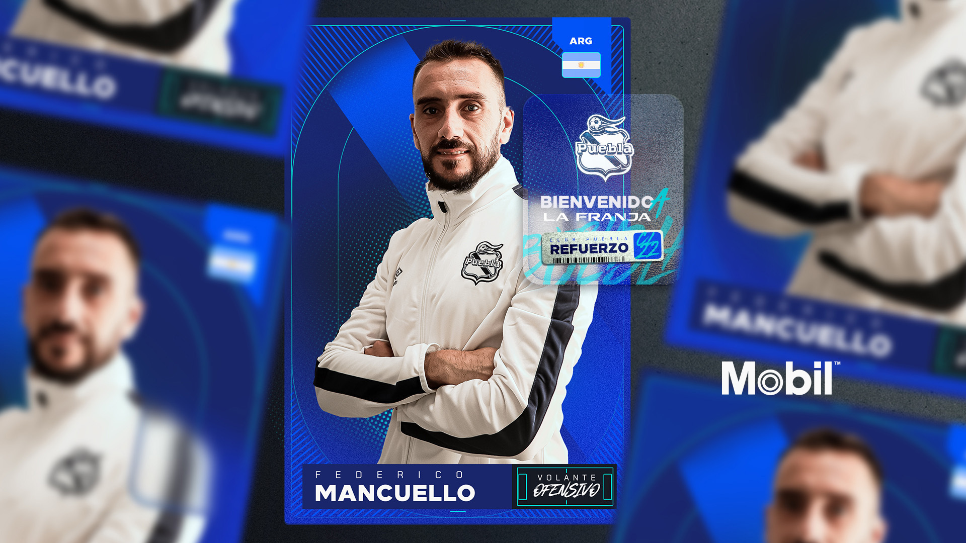 Por: Cortesía Federico 'Pie de Ángel' Mancuello es el primer refuerzo del Puebla