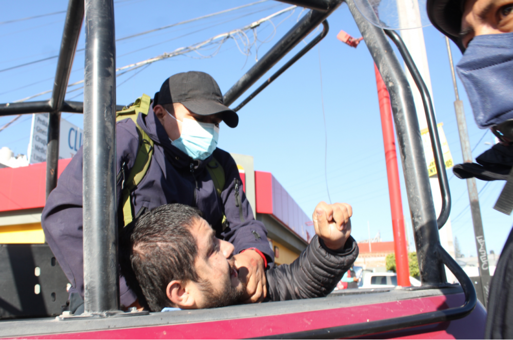 Por: Cortesía En enfrentamiento termina manifestación de conductores Didi y Uber