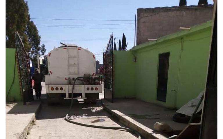 Por: Cortesía Se abastecerse agua en Benito Juárez por medio de pipas