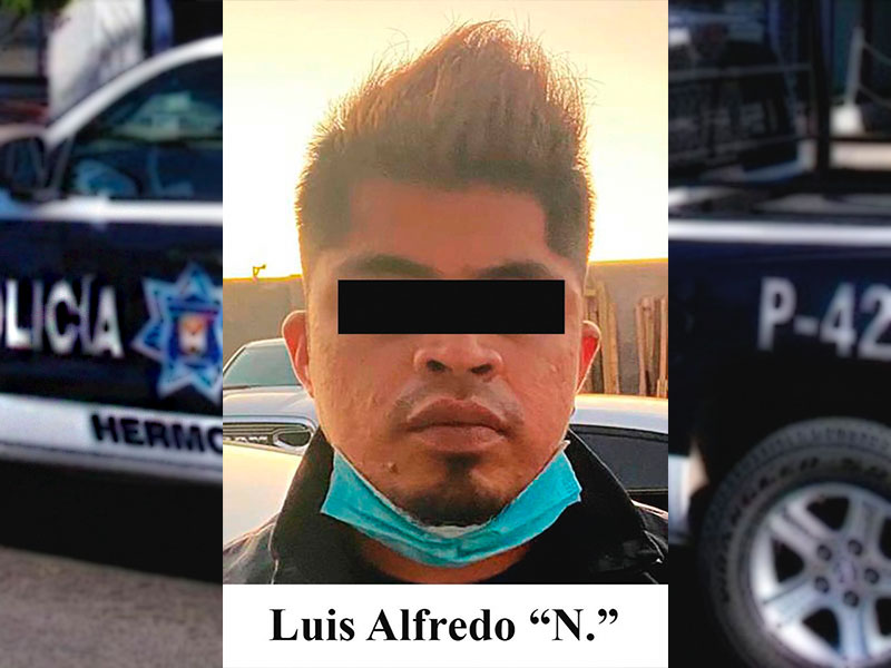 Foto: Cortesía Video. Fue detenido en Sonora presunto multihomicida de sus propios 3 hijos, quien los mató por venganza a su esposa