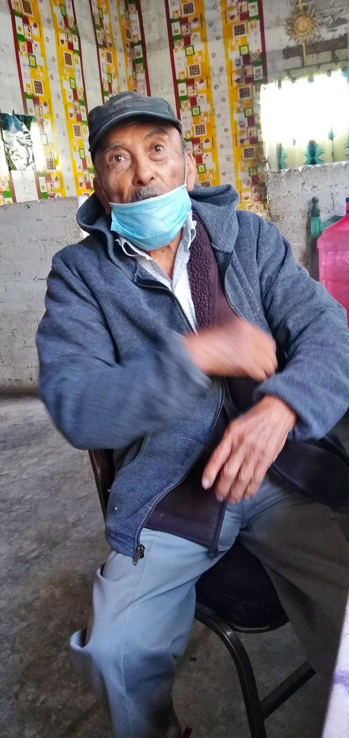 Foto: Cortesía Hombre de 90 años en Puebla recibirá vacuna anticovid de la que nada sabe