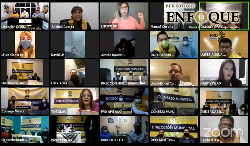 Foto: Cortesía PRD respalda a Anabell Ávalos como su candidata a la gubernatura de Tlaxcala