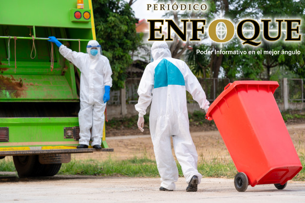Foto: Cortesía Alarman Contagios de COVID-19 por contacto con la Basura de los Infectados.
