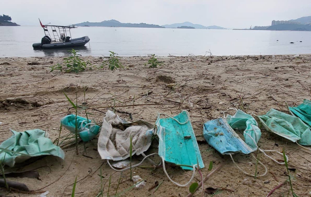 Foto: Cortesía Cubrebocas habrán provocado hasta 6 mil toneladas más de contaminación marina en 2020